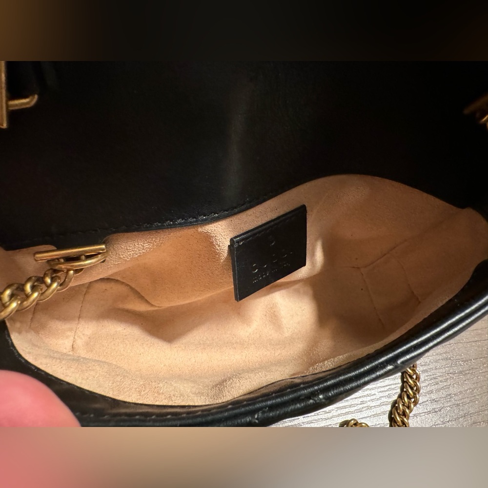 Gucci Marmont super mini (black) - Picture 5 of 6